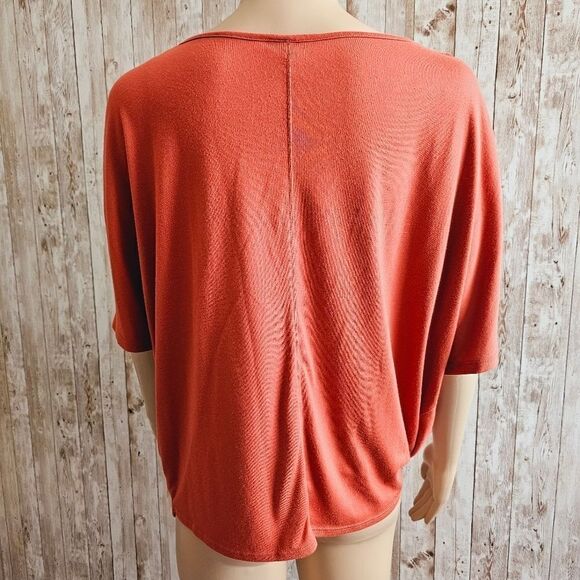 ATHLETA blouse top tshirt orange - Picture 5 of 8